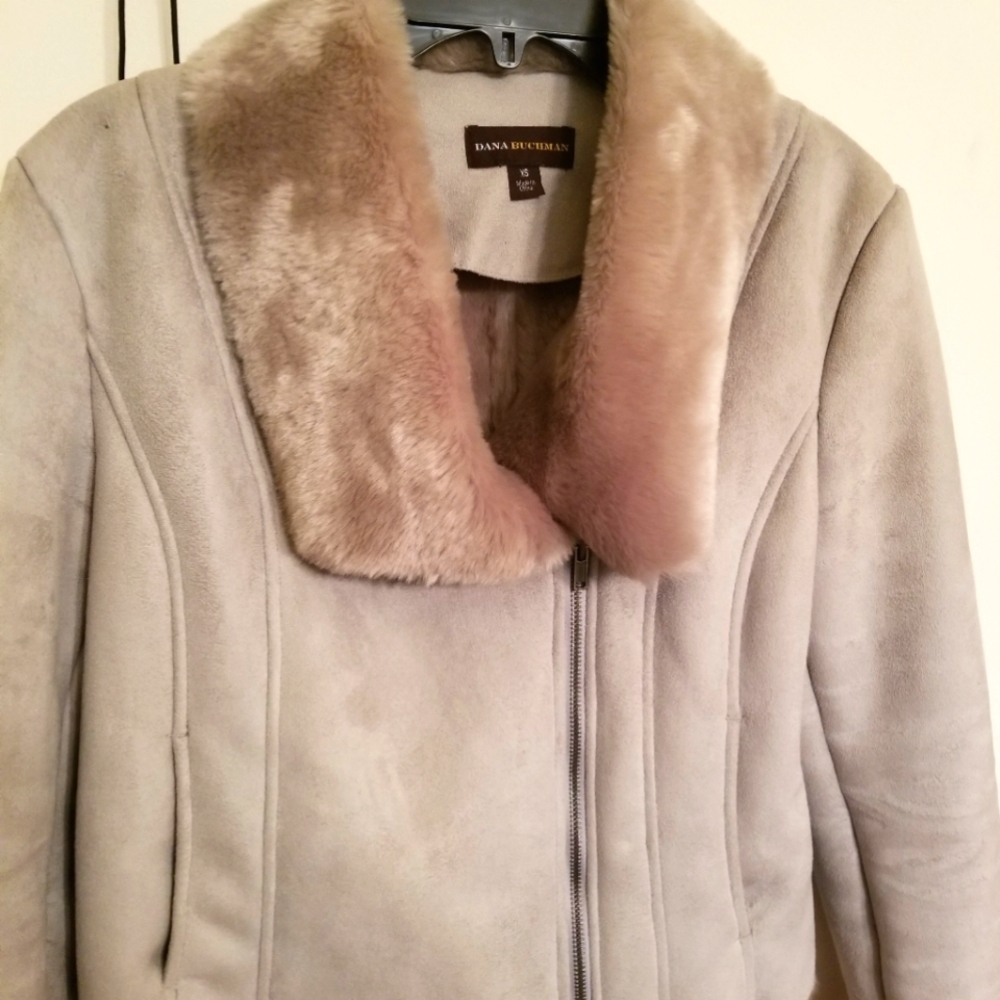 Dana Buchman, XS, Taupe